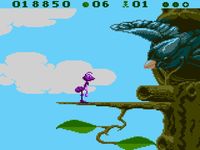 une photo d'Ã©cran de A Bug s Life sur Nintendo Game Boy Color